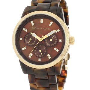 Michael Kors Tortoiseshell Bracelet Watch MK5038